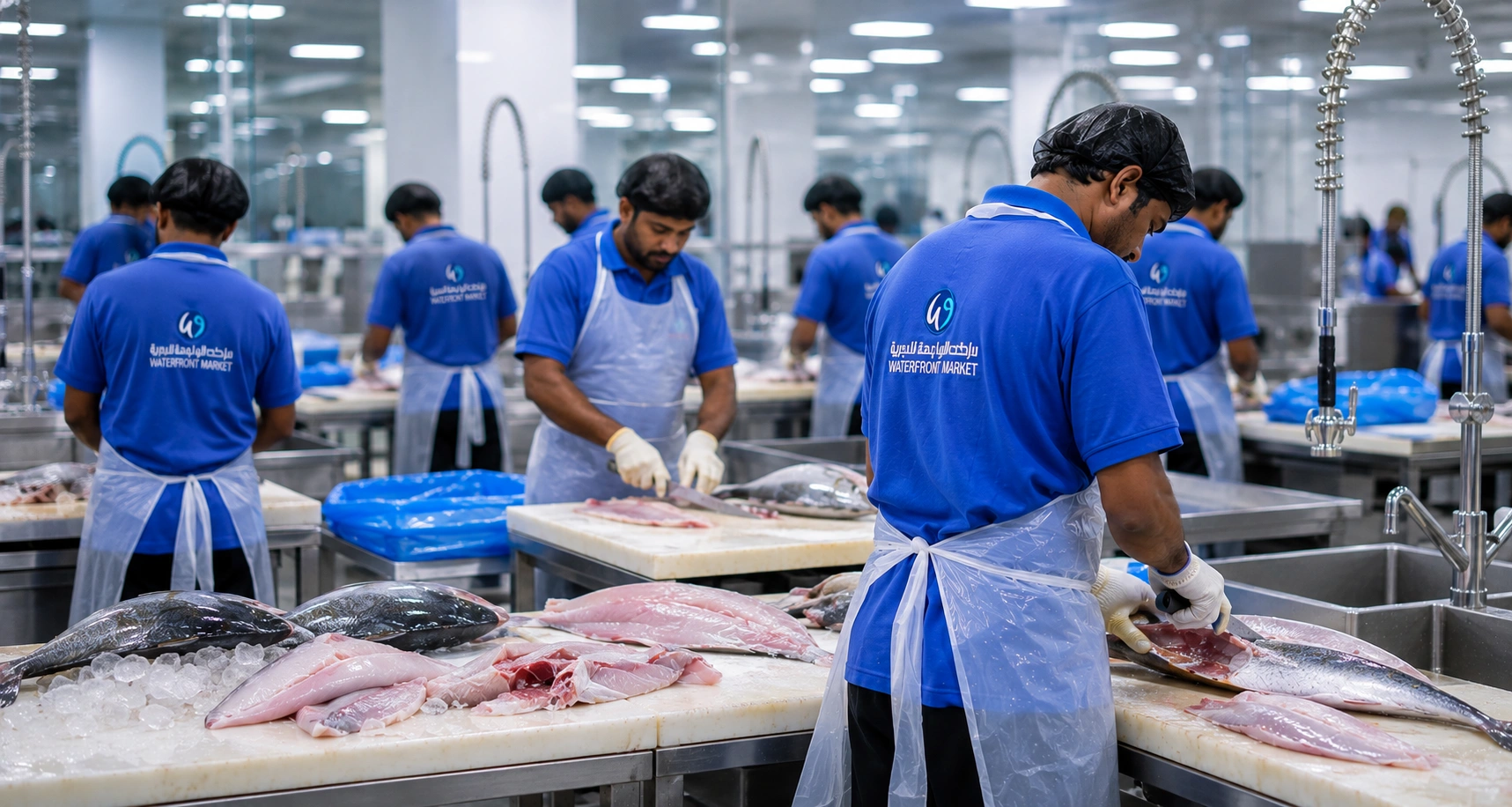 Fresh seafood at ARB Group